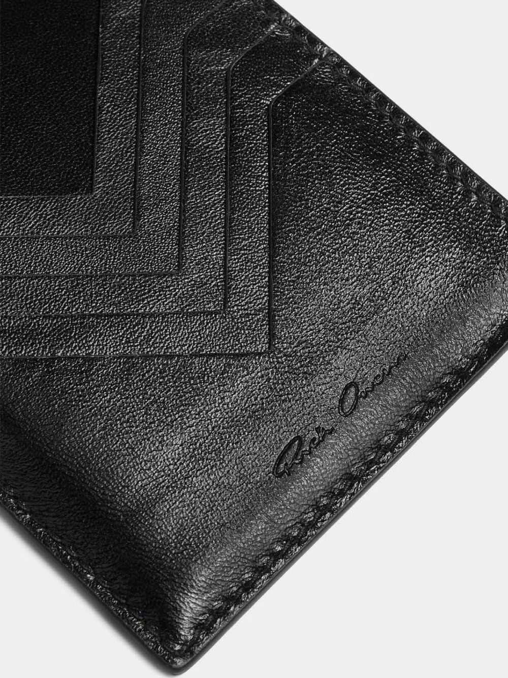 BNWT SS26 RICK OWENS "TEMPLE" SQUARE CC HOLDER